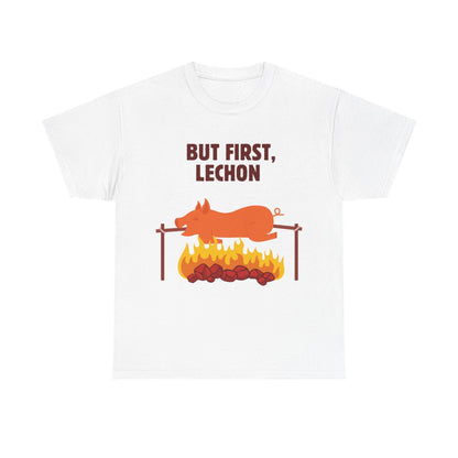 SPICY LECHON - Filipino Food (Basic Tee)