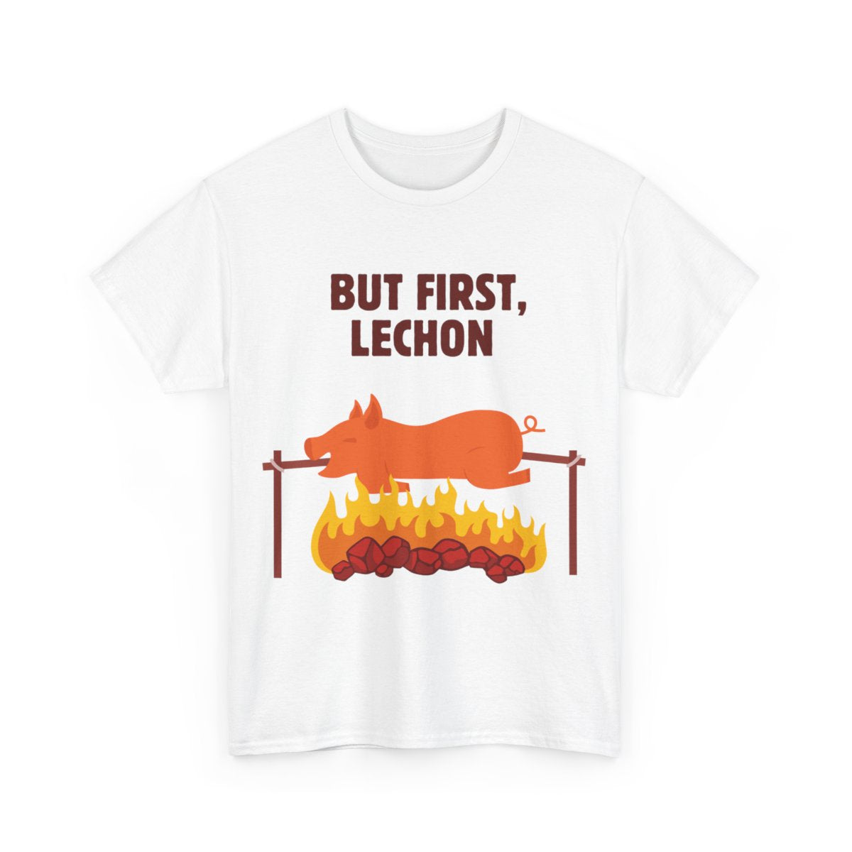 SPICY LECHON - Filipino Food (Basic Tee)