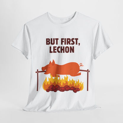 SPICY LECHON - Filipino Food (Basic Tee)