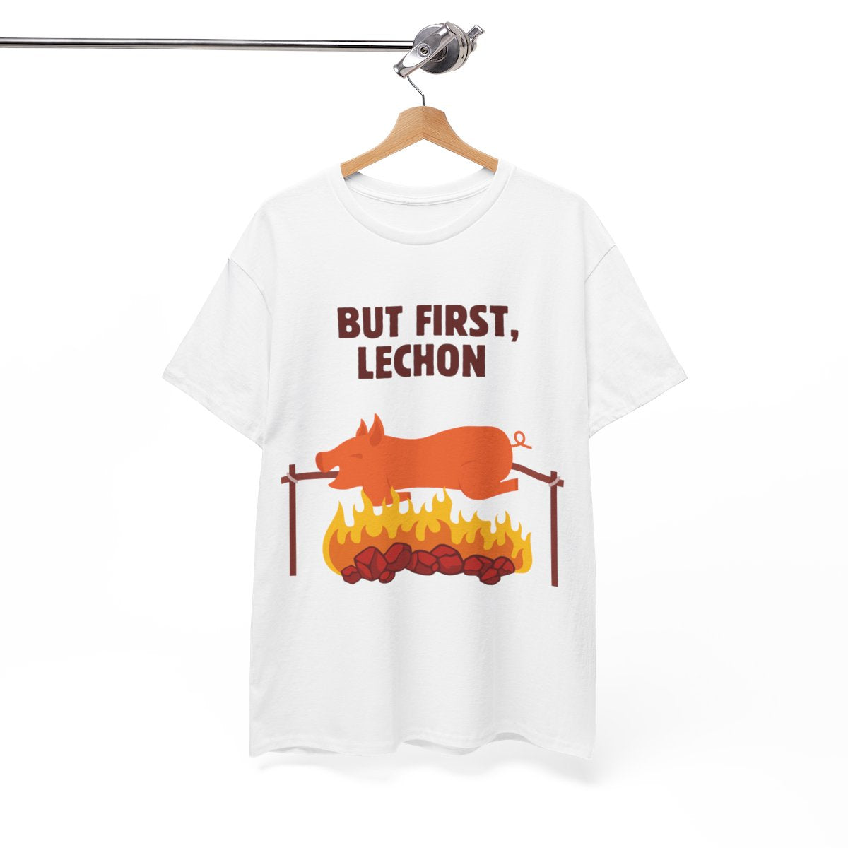 SPICY LECHON - Filipino Food (Basic Tee)