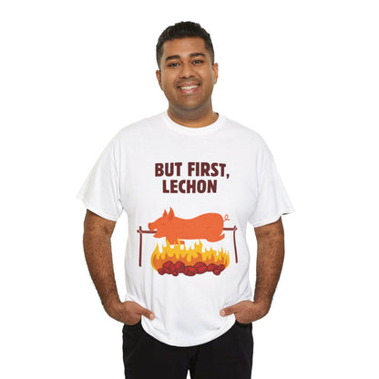 SPICY LECHON - Filipino Food (Basic Tee)