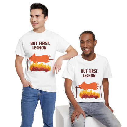 SPICY LECHON - Filipino Food (Basic Tee)