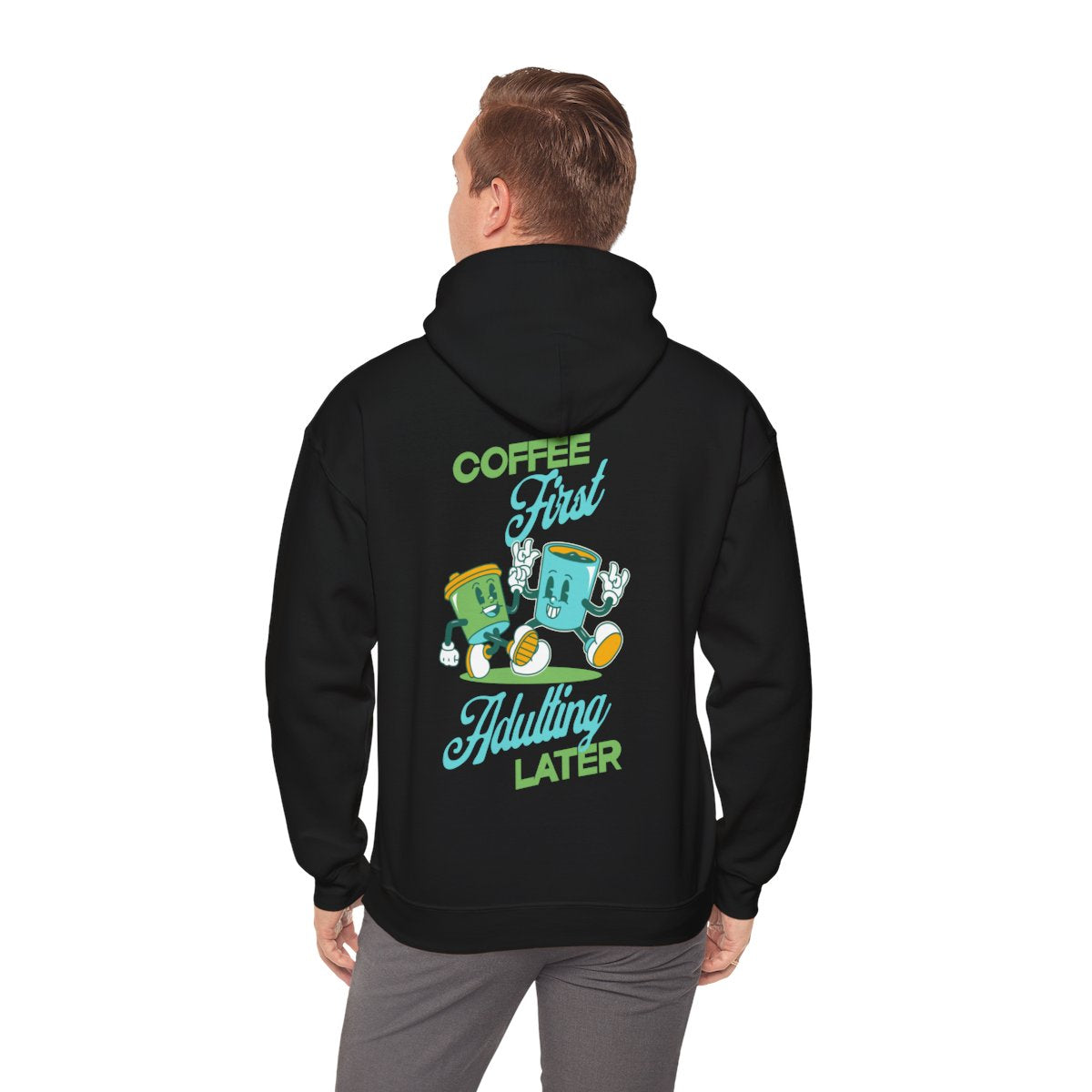 PEPPERMINT DARK CHOCOLATE - Coffee (Hoodie)