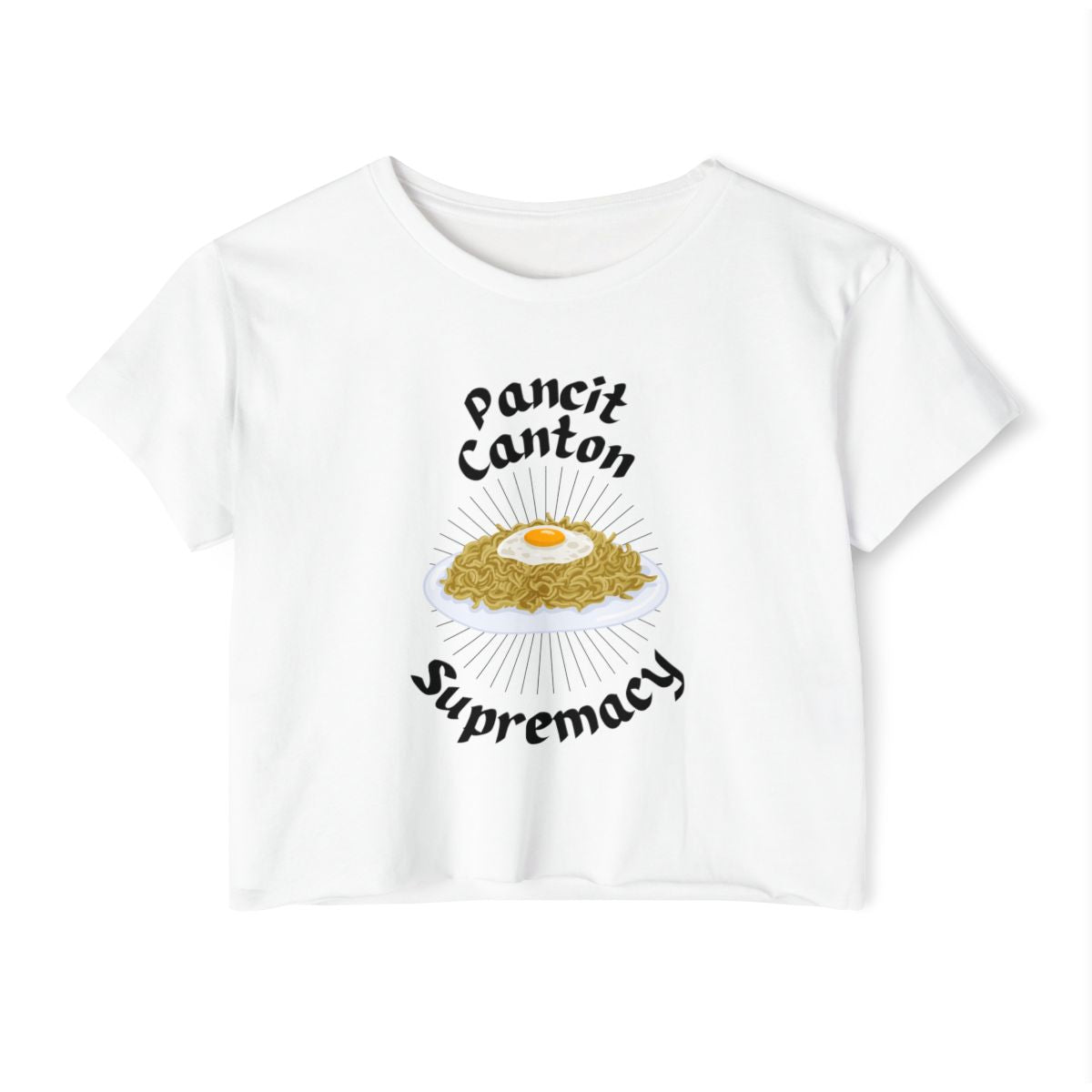 PANCIT CANTON 1 - Filipino Food (Crop Top)