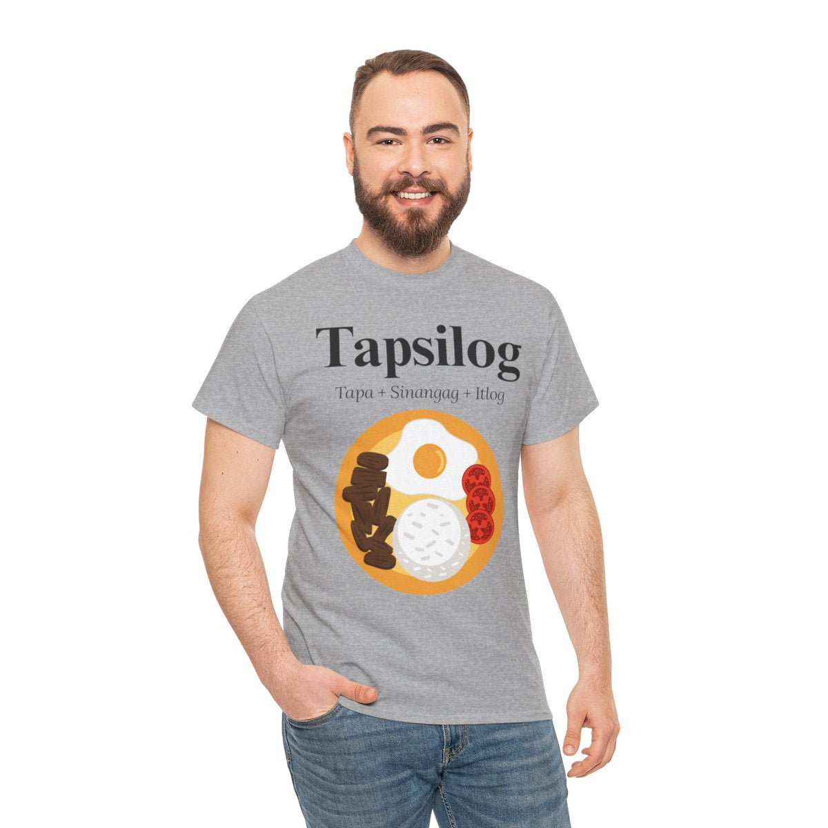 TAPSILOG 3 - Filipino Food (Basic Tee)