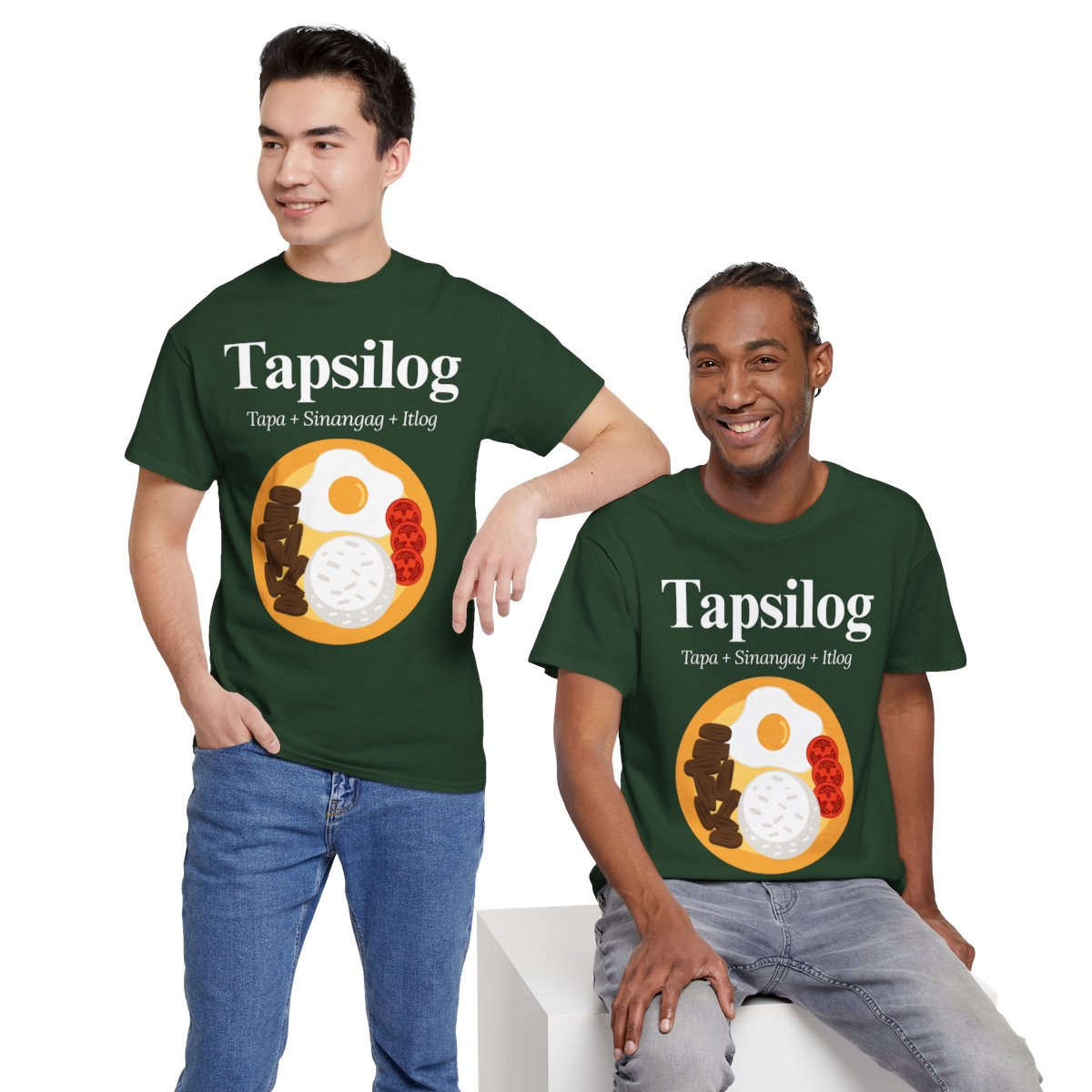 TAPSILOG 3 - Filipino Food (Basic Tee)
