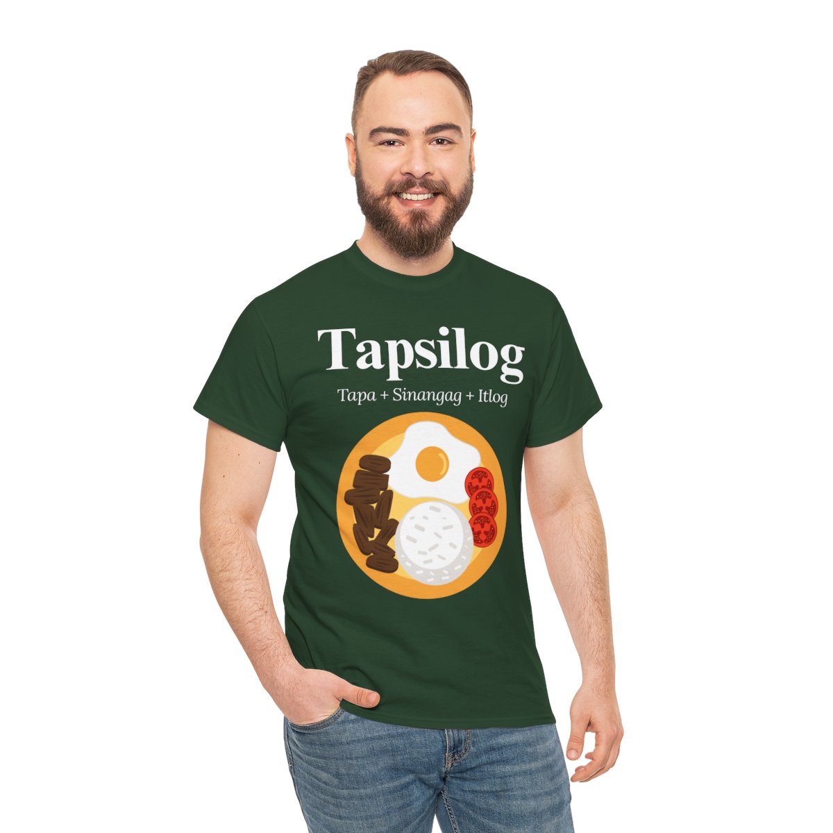 TAPSILOG 3 - Filipino Food (Basic Tee)