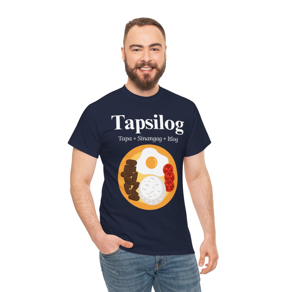 TAPSILOG 3 - Filipino Food (Basic Tee)
