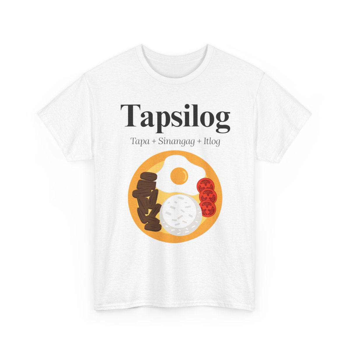 TAPSILOG 3 - Filipino Food (Basic Tee)