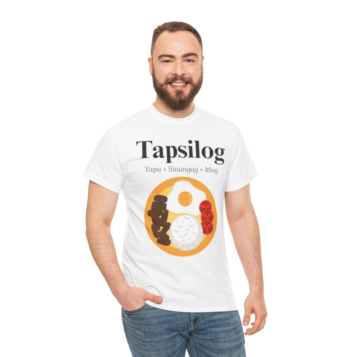 TAPSILOG 3 - Filipino Food (Basic Tee)
