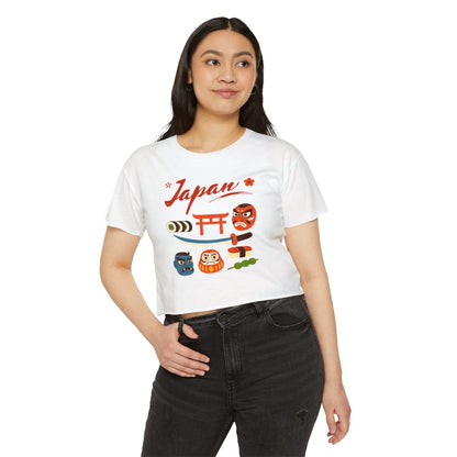 JAPAN FOOD TRIP 1 - Japanese Food (Crop Top)