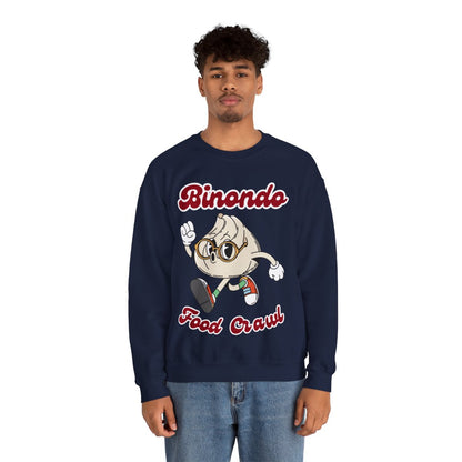 BINONDO FOOD CRAWL 1 (Fil-Chi Collection) - Filipino Food (Sweatshirt)