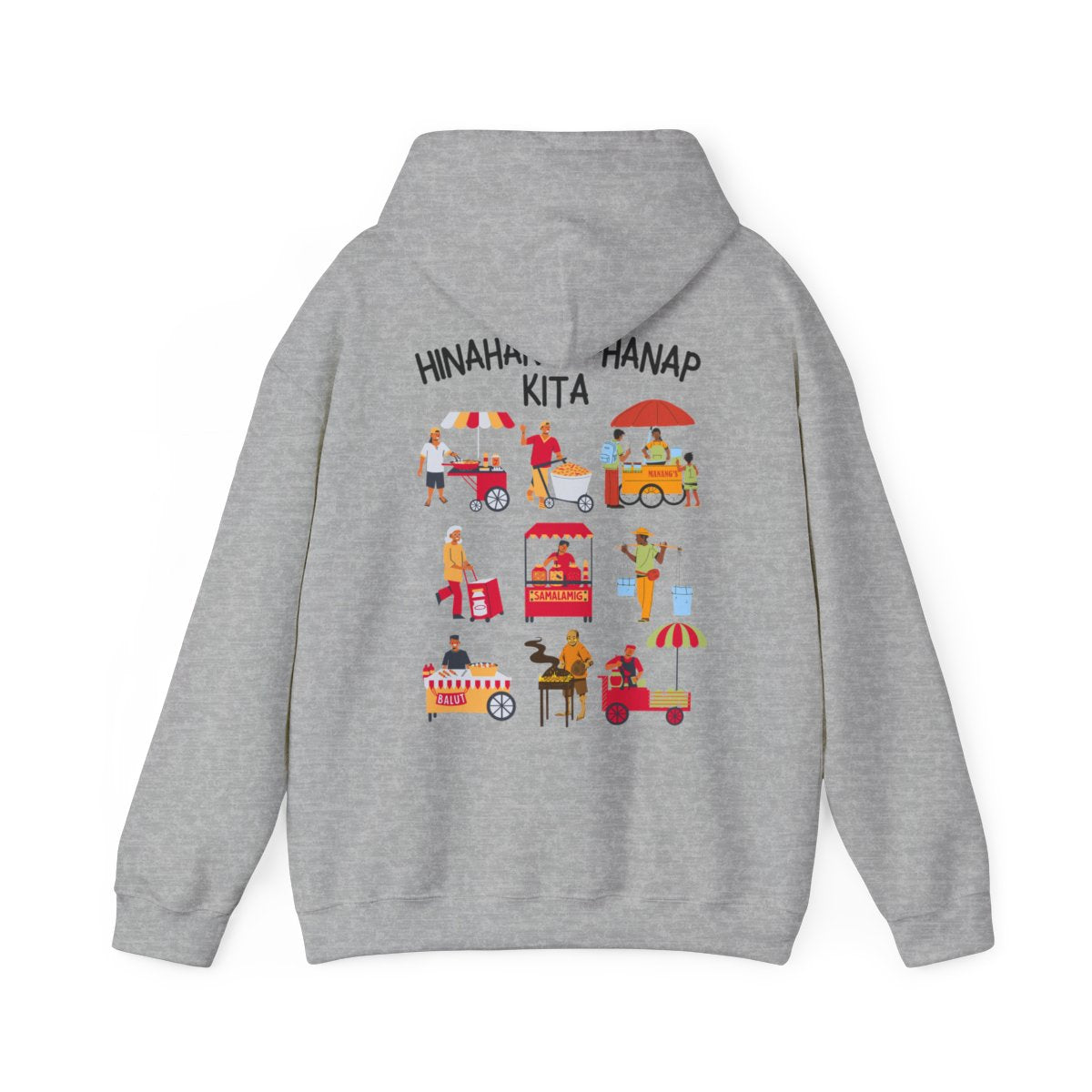 PINOY STREET FOODS 1 - Filipino Food (Hoodie)