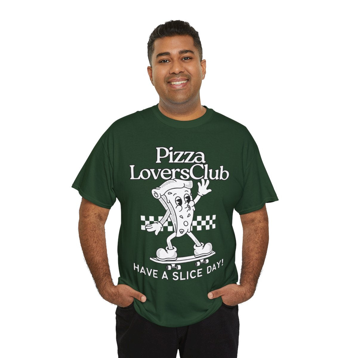 DEEP-DISH PIZZA - Pizza (Basic Tee)