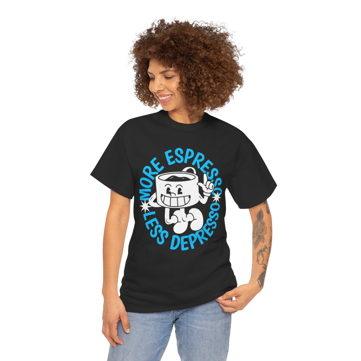 BLACK EYE - Coffee (Basic Tee)