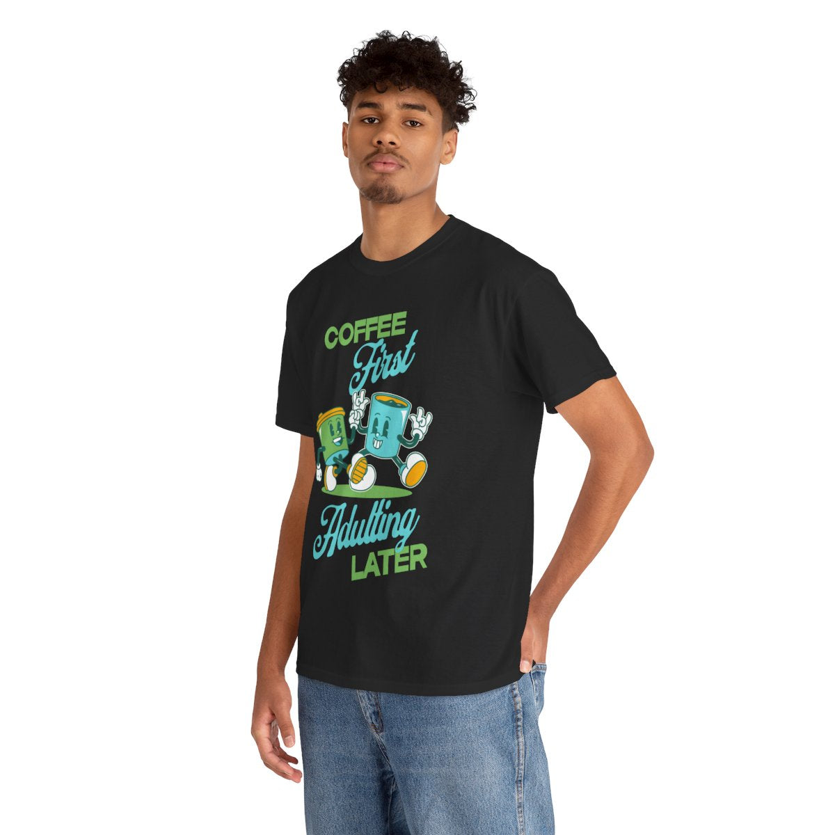 PEPPERMINT DARK CHOCOLATE - Coffee (Basic Tee)