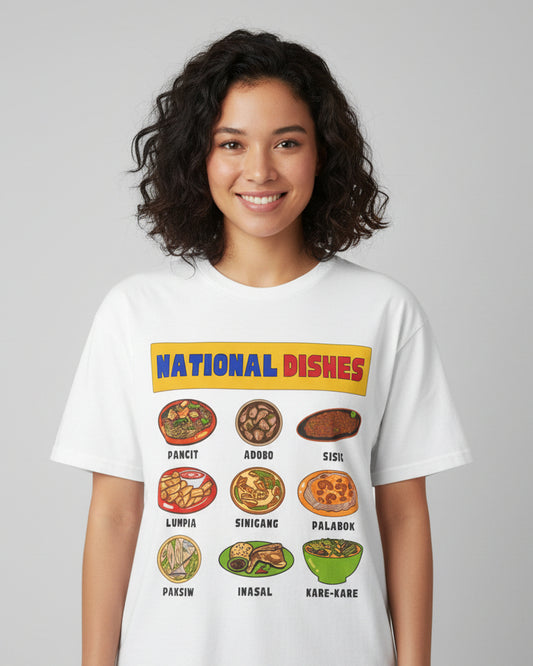 NATIONAL DISHES - Filipino Food (Basic Tee)
