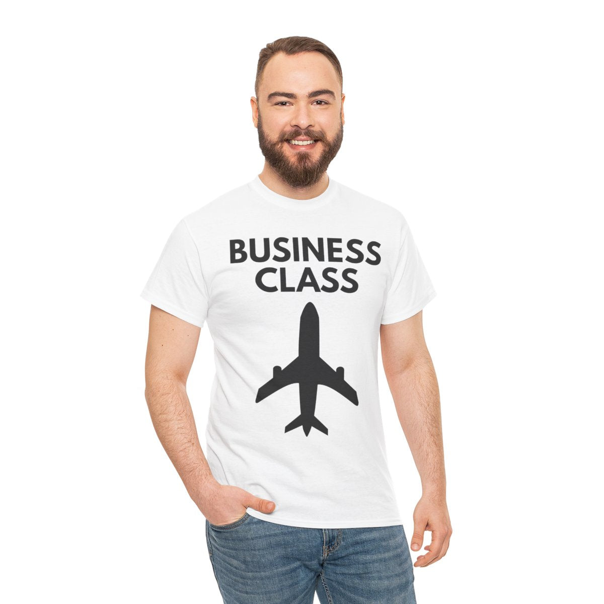 BUSINESS CLASS FOODIE - Pasalubong Center (Basic Tee)