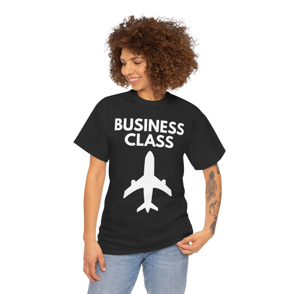 BUSINESS CLASS FOODIE - Pasalubong Center (Basic Tee)