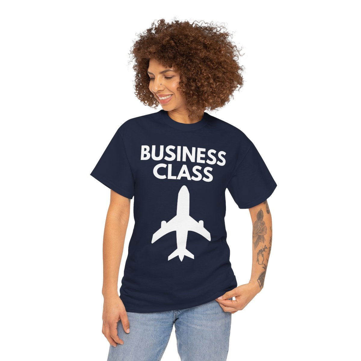 BUSINESS CLASS FOODIE - Pasalubong Center (Basic Tee)