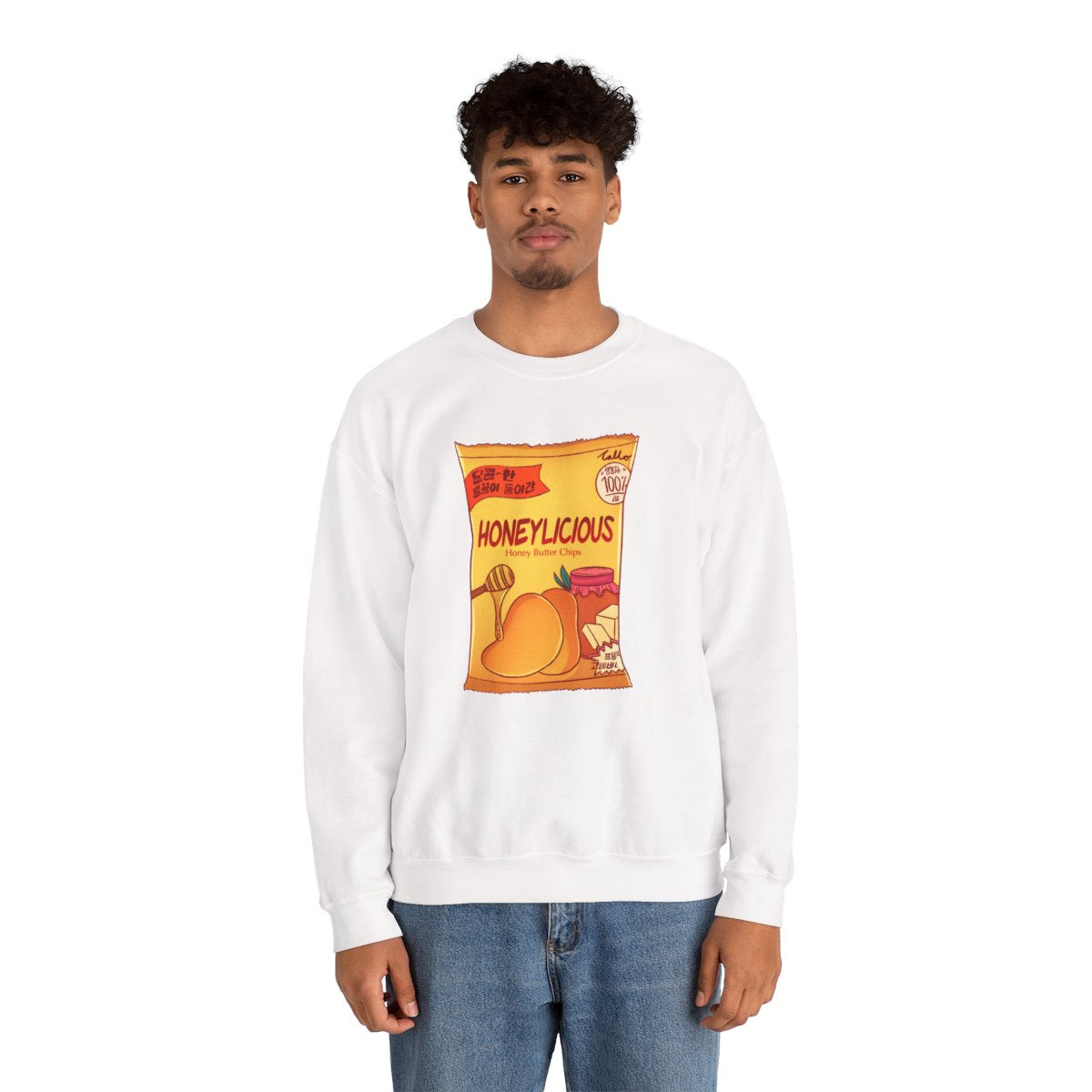 HONEY BUTTER CHIPS - Korean Food (Sweatshirt)