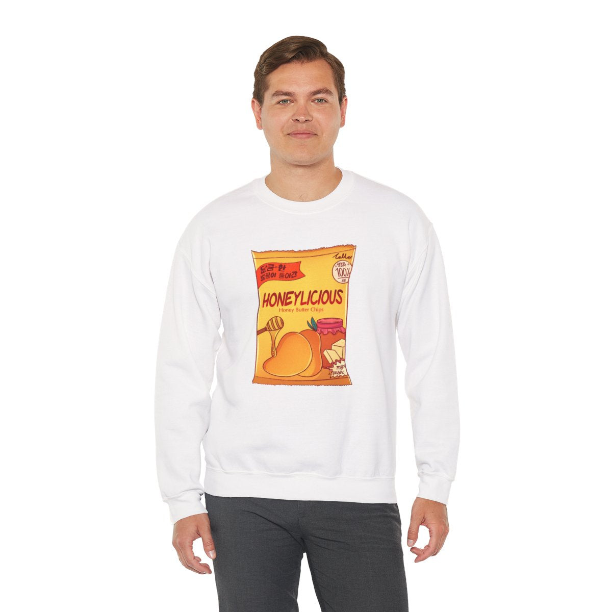HONEY BUTTER CHIPS - Korean Food (Sweatshirt)