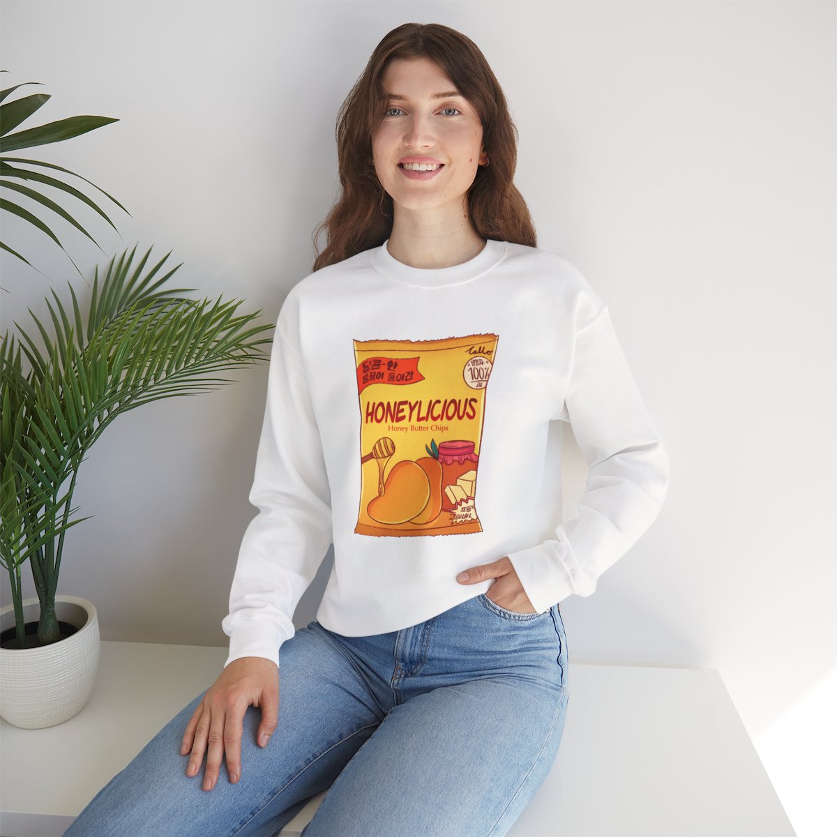 HONEY BUTTER CHIPS - Korean Food (Sweatshirt)