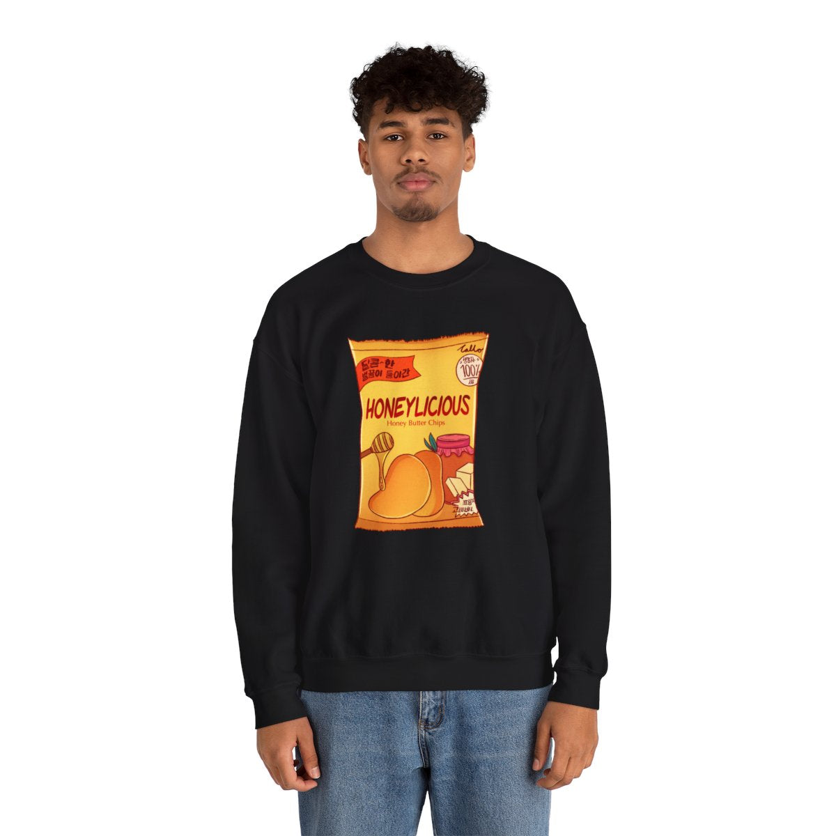 HONEY BUTTER CHIPS - Korean Food (Sweatshirt)