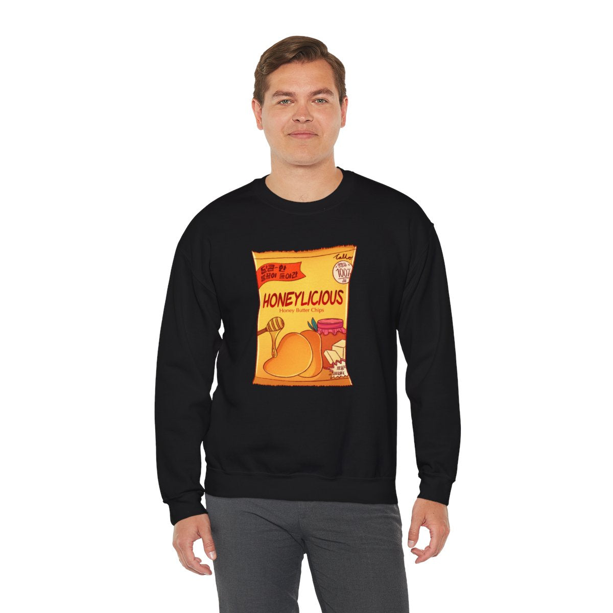 HONEY BUTTER CHIPS - Korean Food (Sweatshirt)