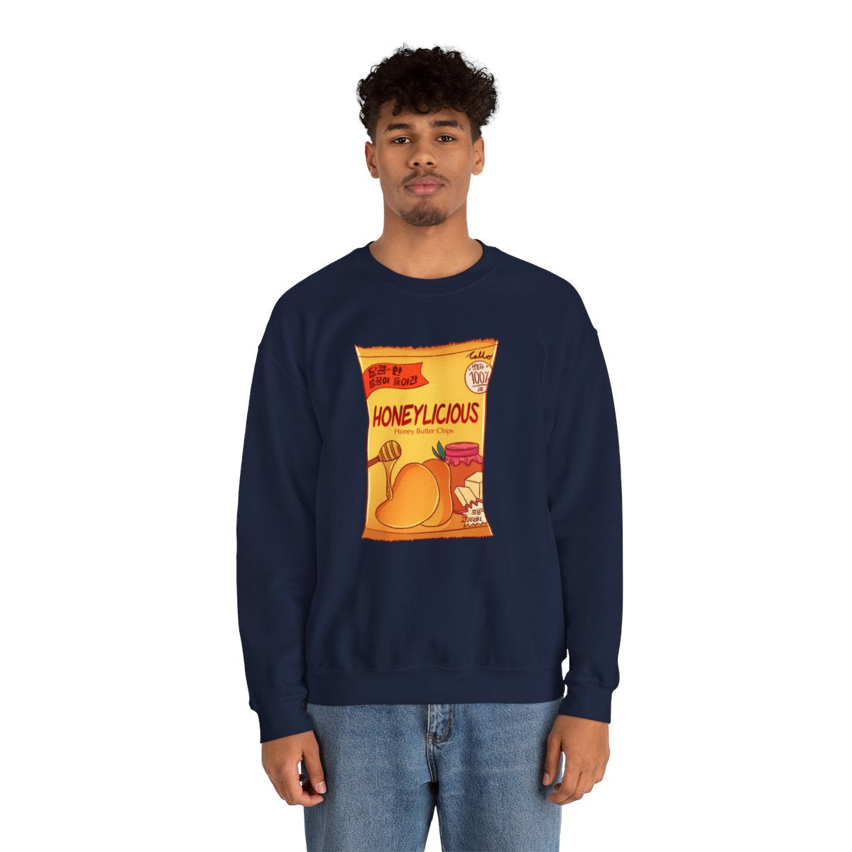 HONEY BUTTER CHIPS - Korean Food (Sweatshirt)