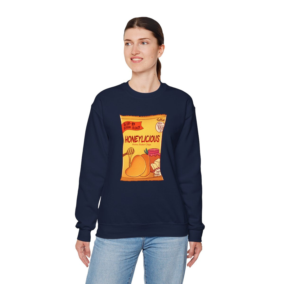 HONEY BUTTER CHIPS - Korean Food (Sweatshirt)