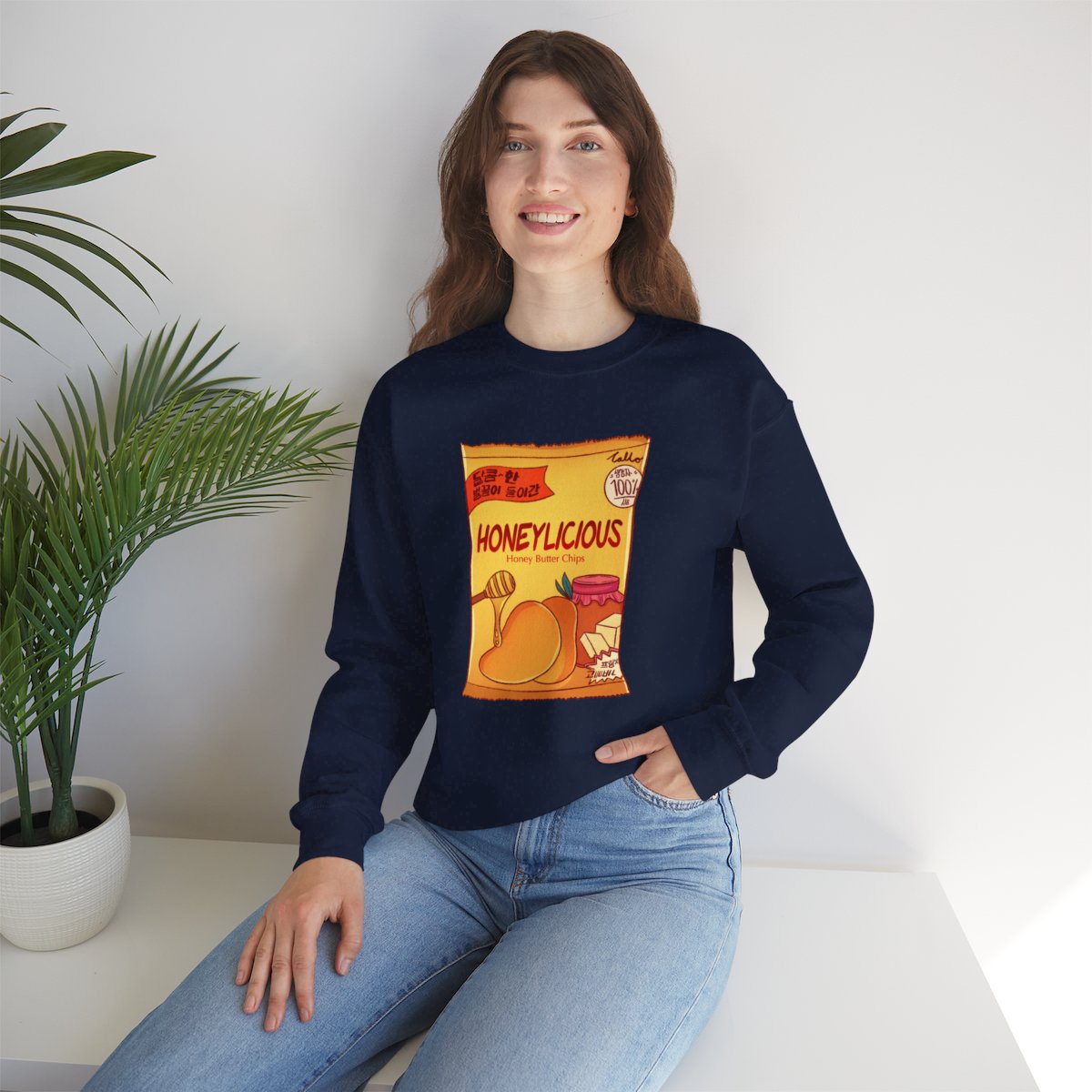 HONEY BUTTER CHIPS - Korean Food (Sweatshirt)