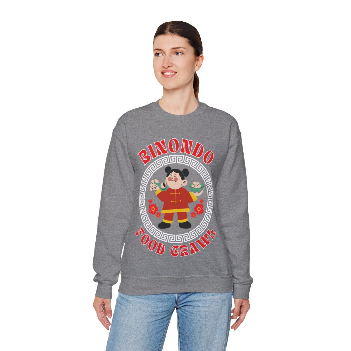 BINONDO FOOD CRAWL 6 (Fil-Chi Collection) - Filipino Food (Sweatshirt)