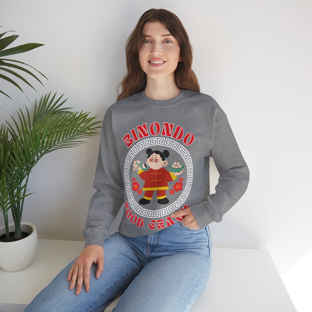 BINONDO FOOD CRAWL 6 (Fil-Chi Collection) - Filipino Food (Sweatshirt)
