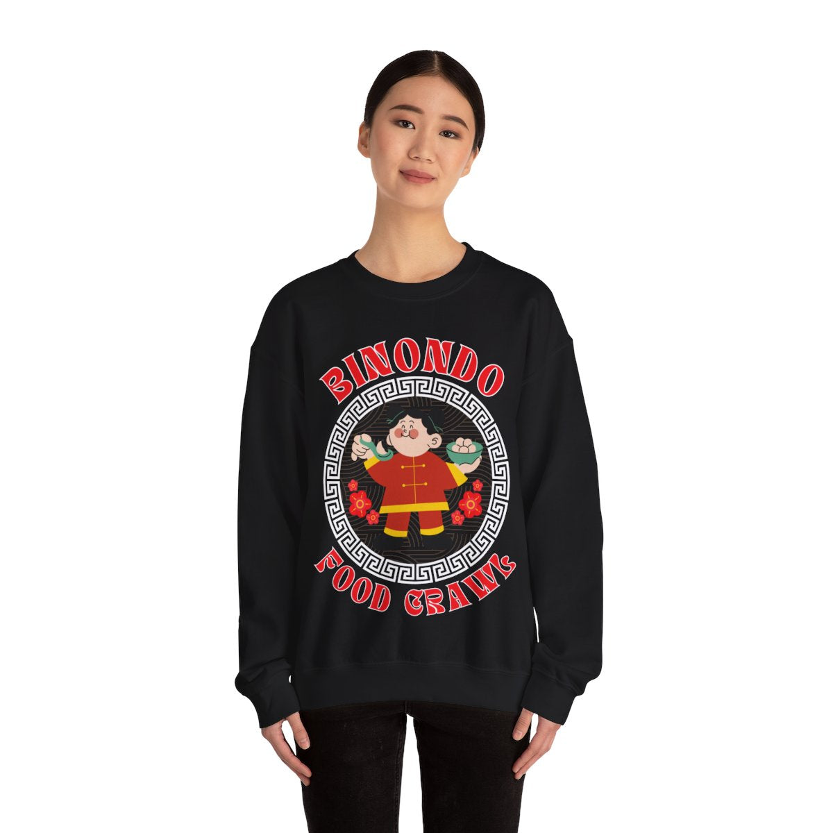 BINONDO FOOD CRAWL 6 (Fil-Chi Collection) - Filipino Food (Sweatshirt)