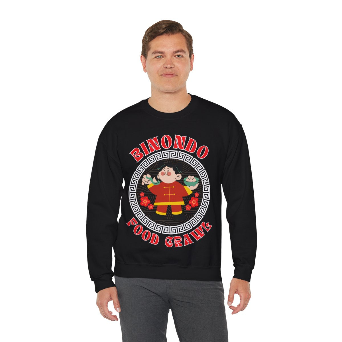 BINONDO FOOD CRAWL 6 (Fil-Chi Collection) - Filipino Food (Sweatshirt)