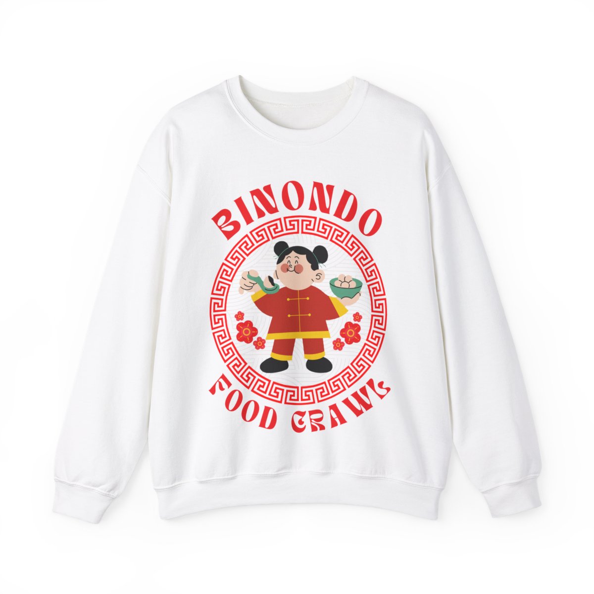 BINONDO FOOD CRAWL 6 (Fil-Chi Collection) - Filipino Food (Sweatshirt)