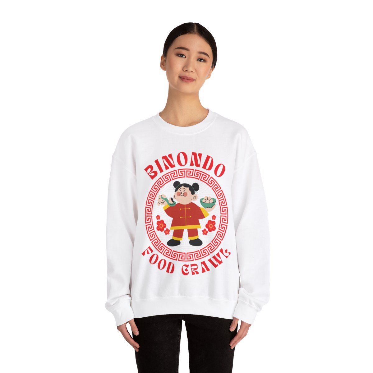 BINONDO FOOD CRAWL 6 (Fil-Chi Collection) - Filipino Food (Sweatshirt)