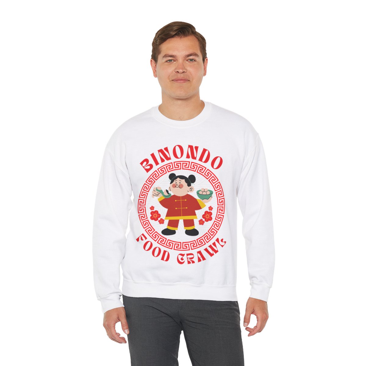BINONDO FOOD CRAWL 6 (Fil-Chi Collection) - Filipino Food (Sweatshirt)
