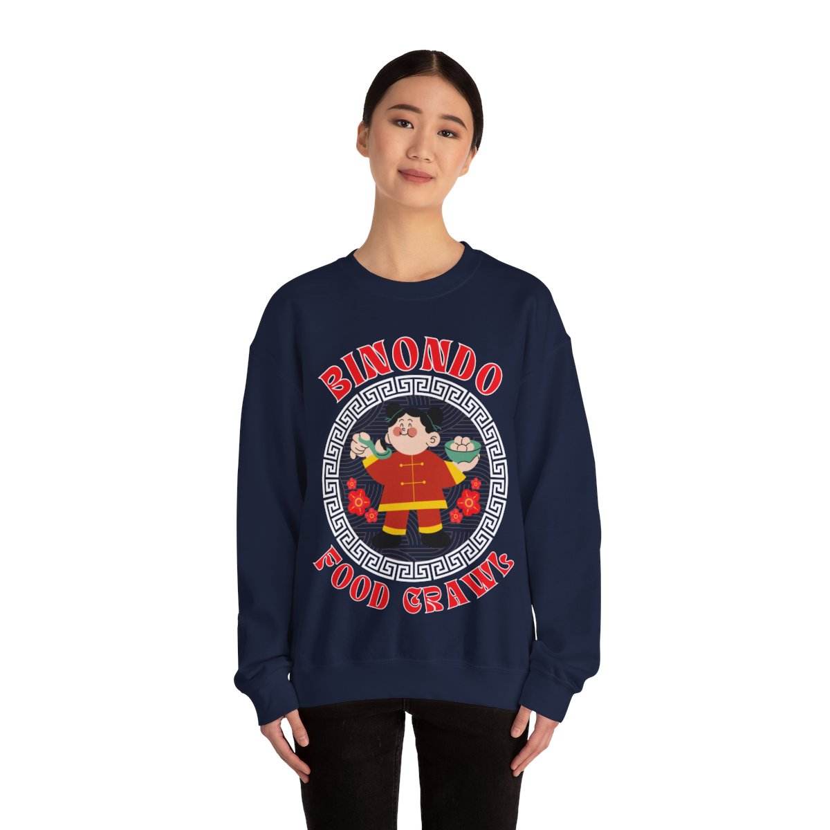BINONDO FOOD CRAWL 6 (Fil-Chi Collection) - Filipino Food (Sweatshirt)
