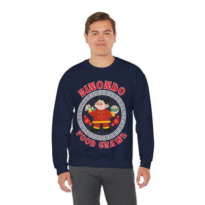 BINONDO FOOD CRAWL 6 (Fil-Chi Collection) - Filipino Food (Sweatshirt)