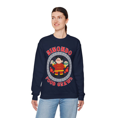 BINONDO FOOD CRAWL 6 (Fil-Chi Collection) - Filipino Food (Sweatshirt)