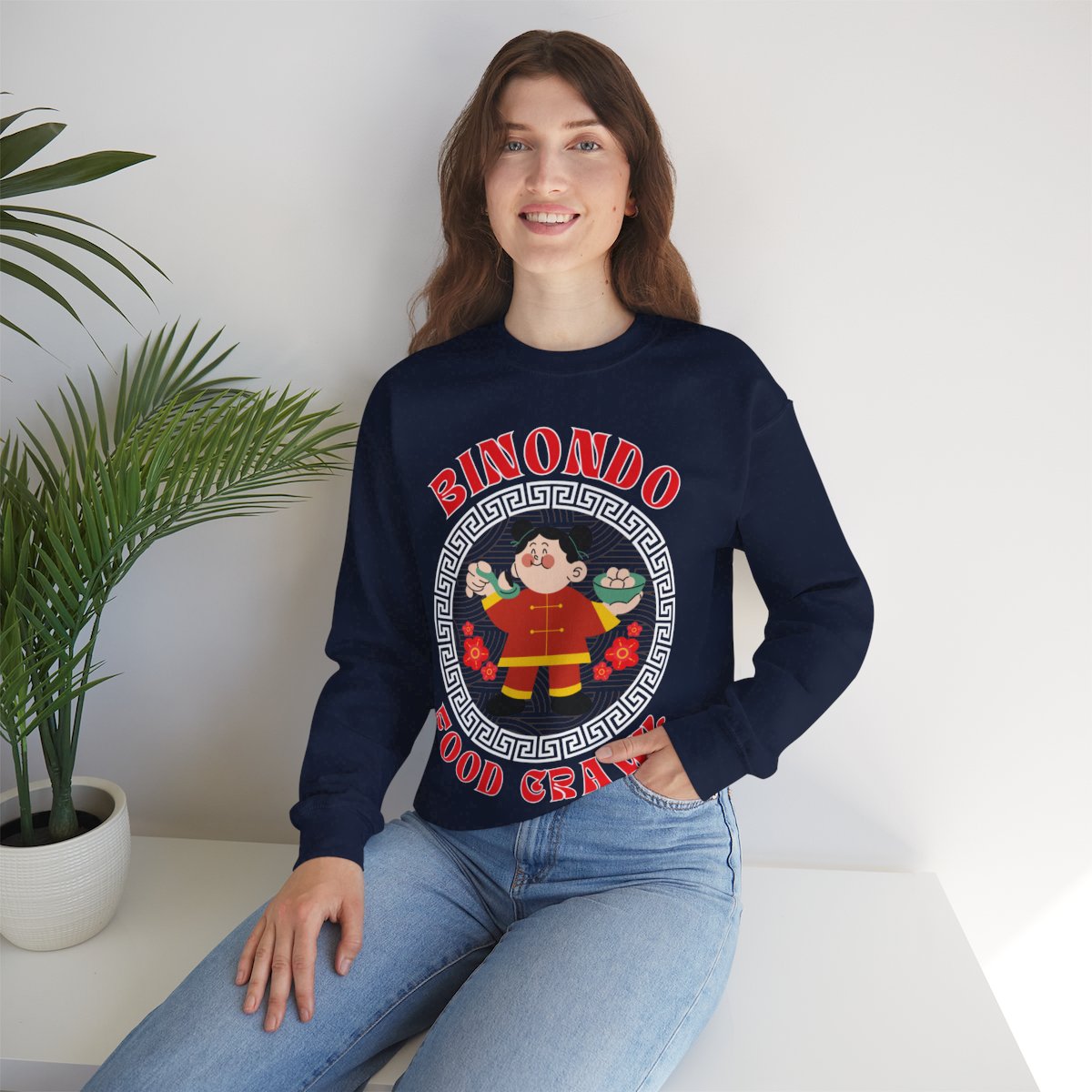 BINONDO FOOD CRAWL 6 (Fil-Chi Collection) - Filipino Food (Sweatshirt)