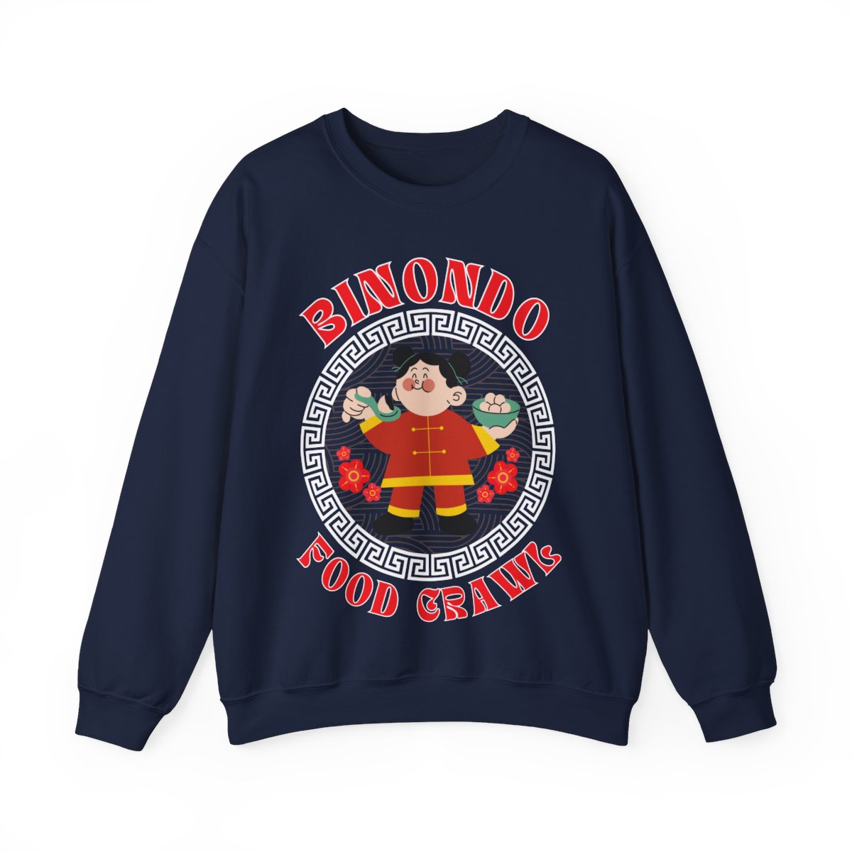 BINONDO FOOD CRAWL 6 (Fil-Chi Collection) - Filipino Food (Sweatshirt)