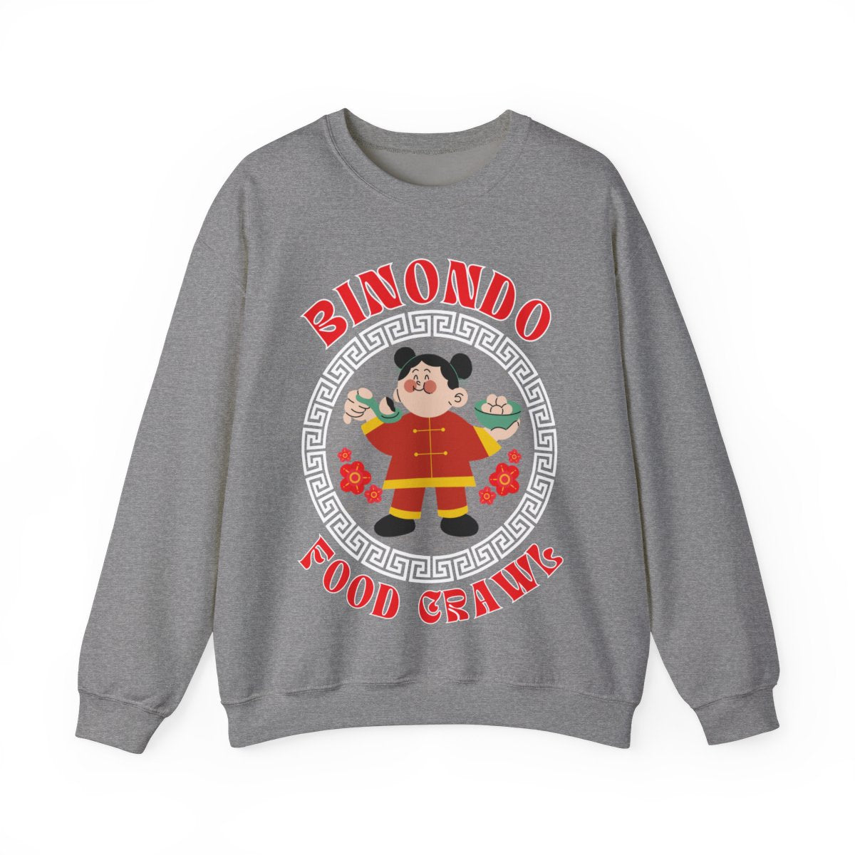 BINONDO FOOD CRAWL 6 (Fil-Chi Collection) - Filipino Food (Sweatshirt)