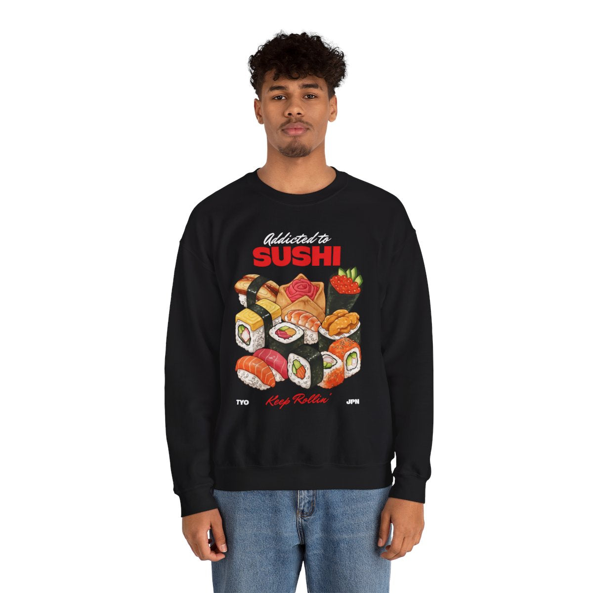 NINJA BITE MAKI - Japanese Food (Sweatshirt)