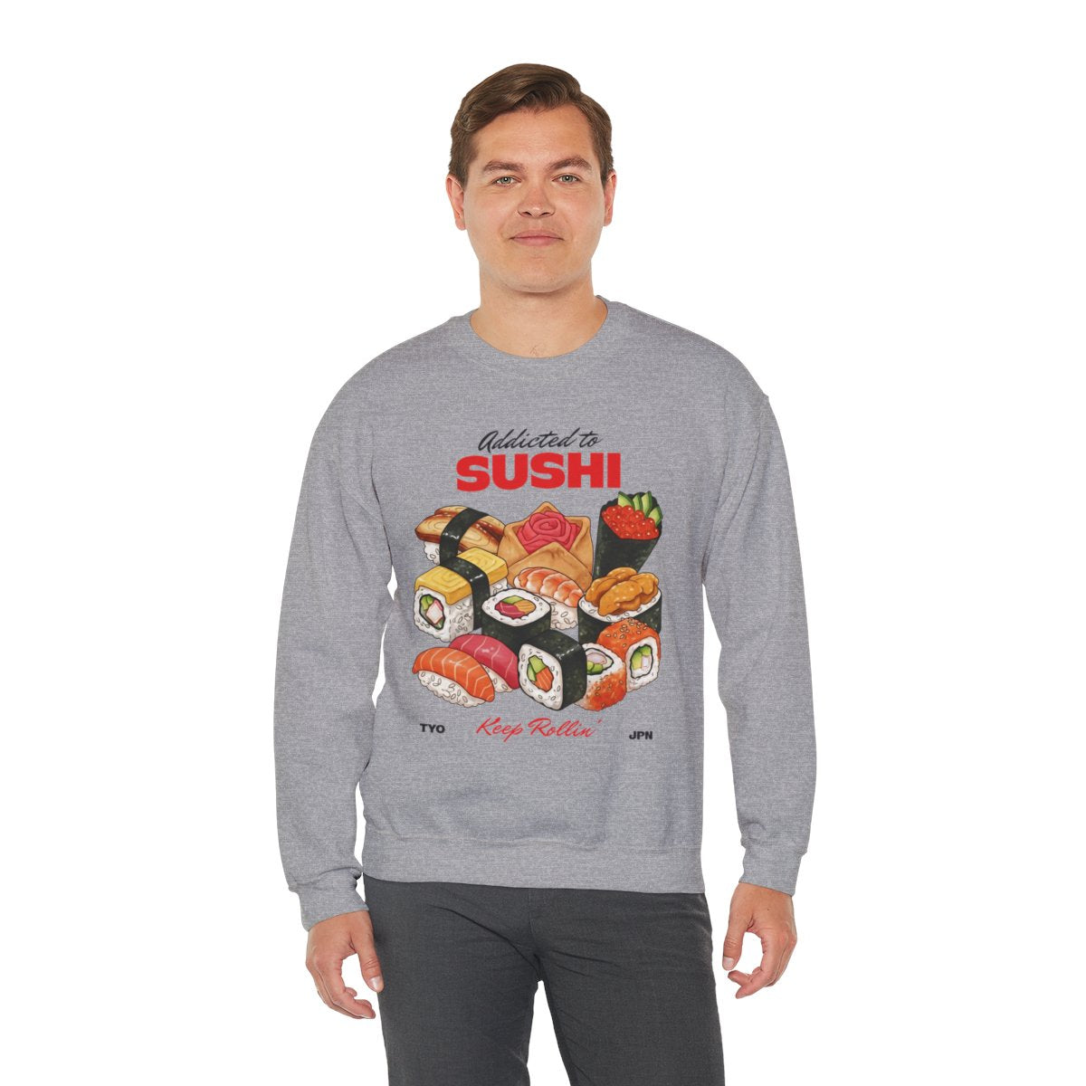 NINJA BITE MAKI - Japanese Food (Sweatshirt)