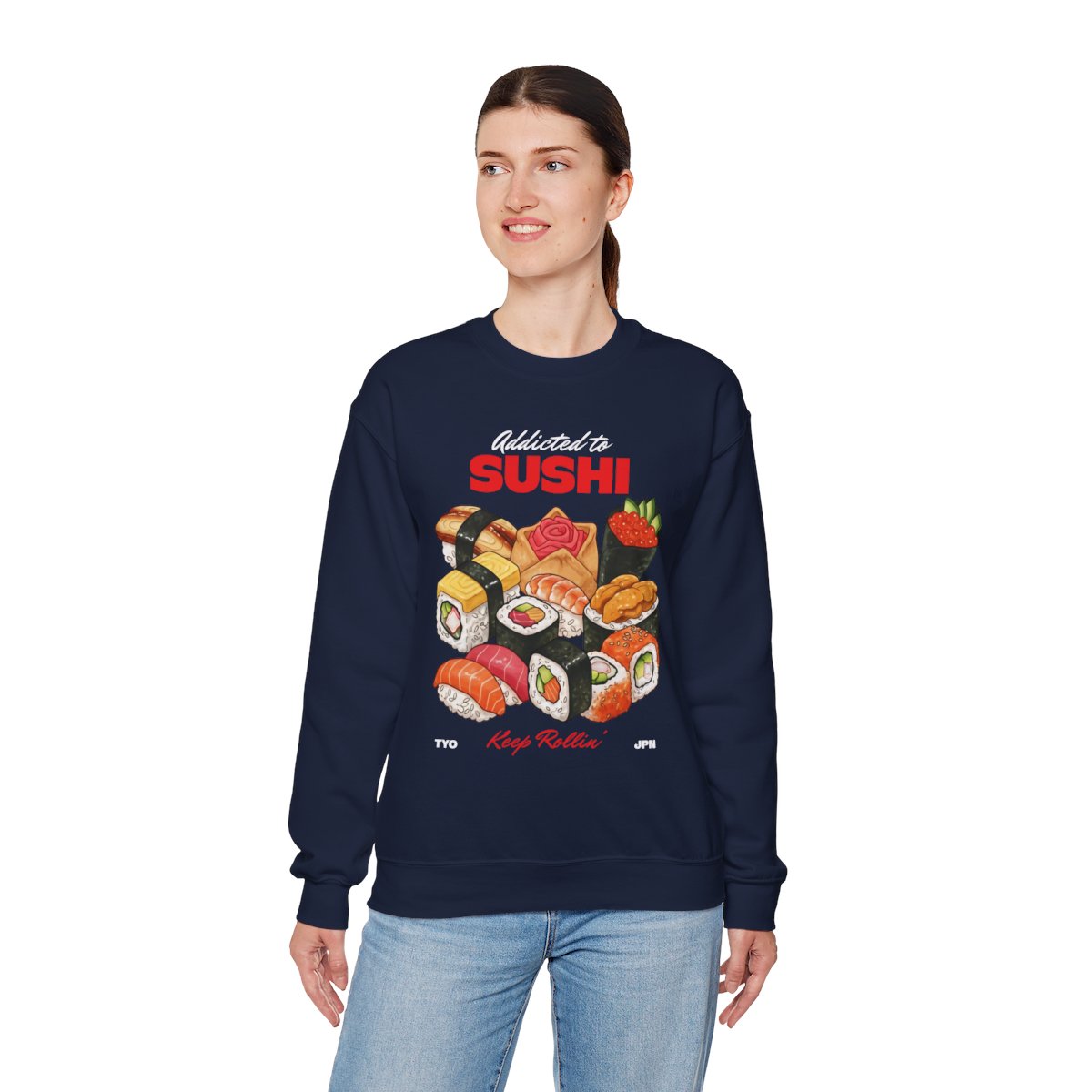 NINJA BITE MAKI - Japanese Food (Sweatshirt)