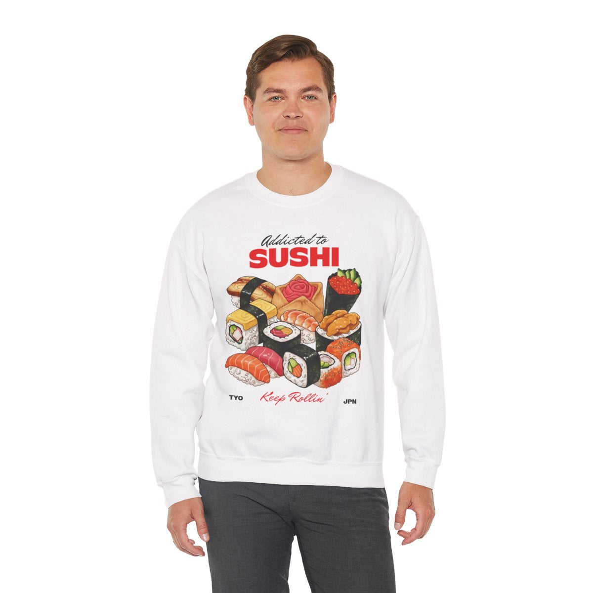 NINJA BITE MAKI - Japanese Food (Sweatshirt)