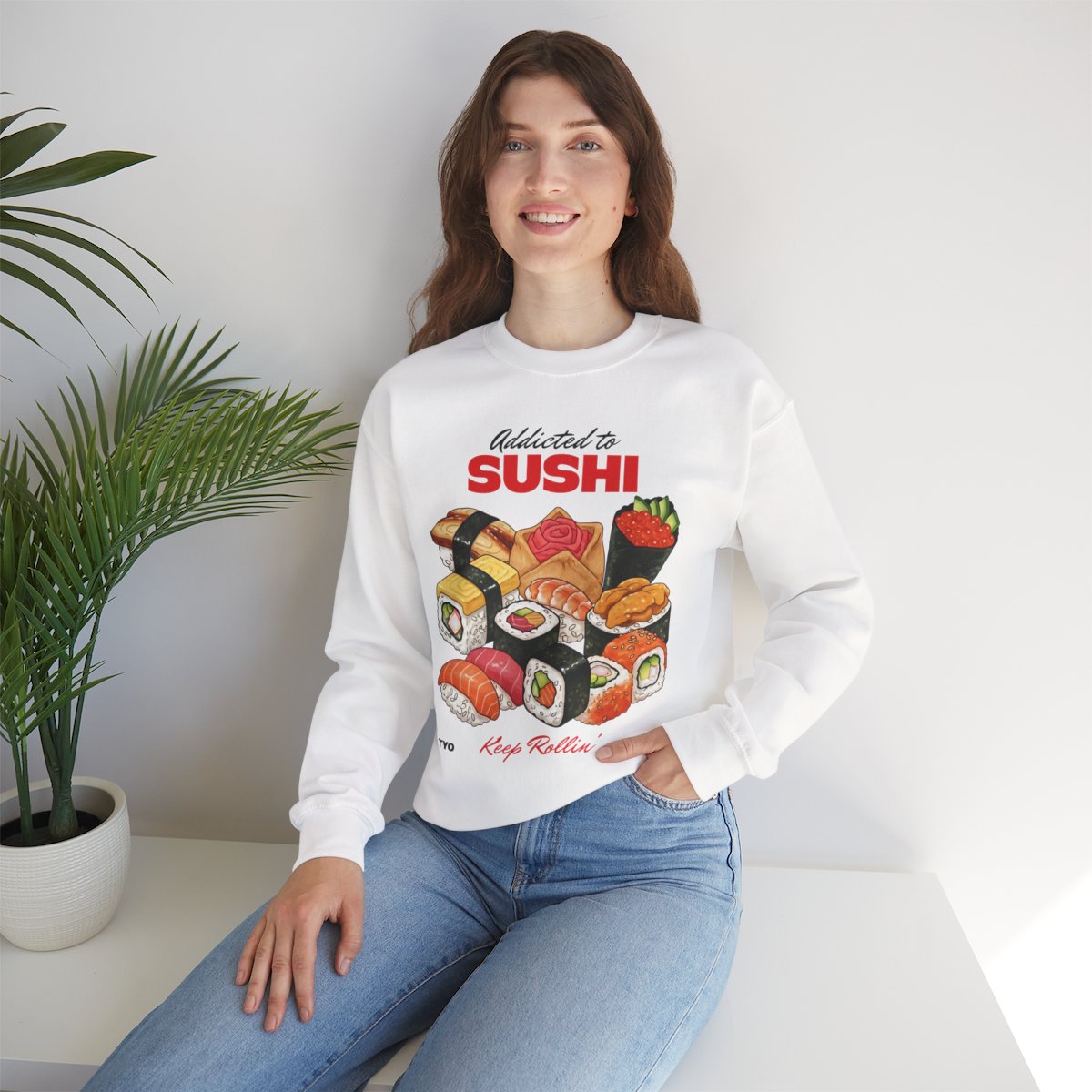 NINJA BITE MAKI - Japanese Food (Sweatshirt)
